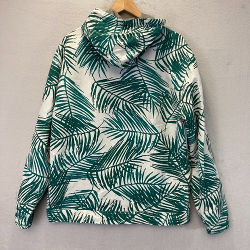 Original Weatherproof Vintage Windbreaker Jacket Men's Large Nylon Tropical Palm - Picture 2 of 19