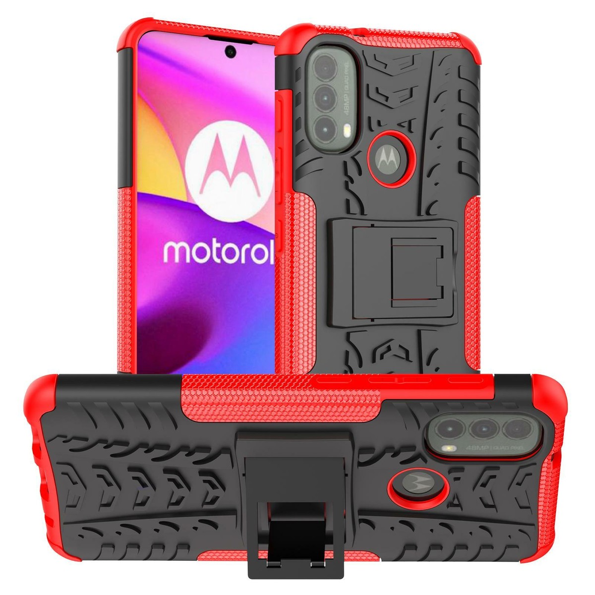 BAIDIYU Cover Per Motorola Moto E20, Custodia In TPU Antiurto E Antigraffio, Design Sottile E Morbido, Nero