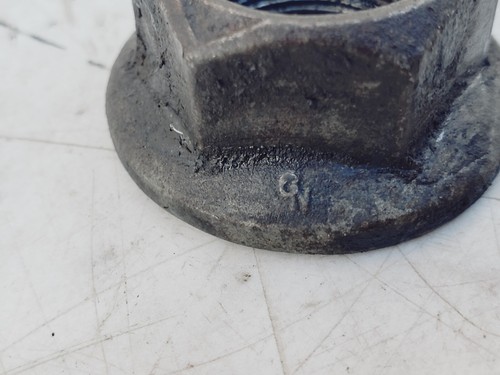 Jeep Wrangler Dana 35 Differential Axle Rear Pinion Yoke Nut 87-95 YJ 97-06 TJ - Imagen 9 de 12