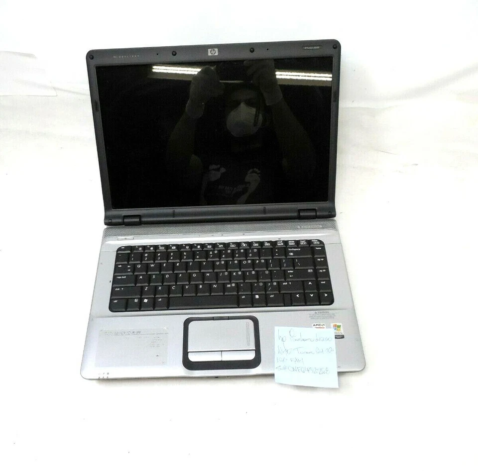 HP Pavilion dv6000 AMD Turion 64 x2 1GB RAM Serial # CNF6452Z68 COMO ESTÁ - Imagem 2 de 4