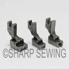 INVISIBLE HINGED WIDE NARROW ZIPPER FOOT SET INDUSTRIAL SEWING MACHINE S518