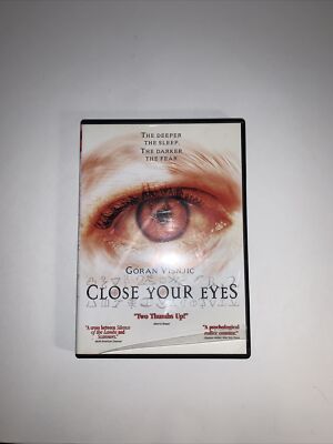 Close Your Eyes (2002) DVD Nick Willing (DIR) Goran Visnjic 2002