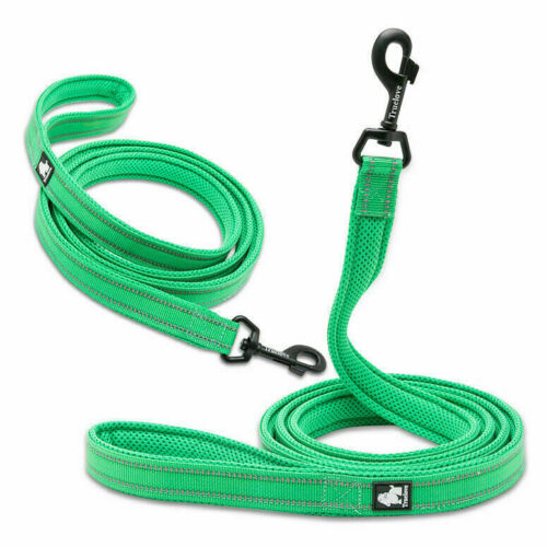 Dog Leads TRUELOVE Leash Airmesh Reflective Short Long Length 4 Sizes 11 Colours - Imagen 5 de 19