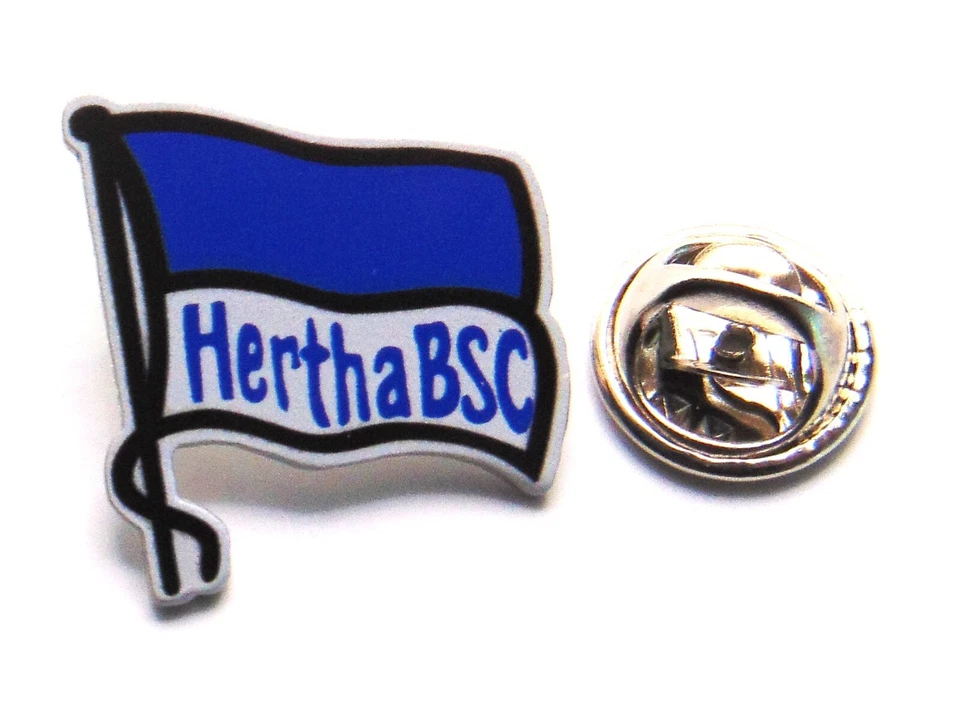 Hertha BSC Berlin Pin Fahne - Bundesliga Pin - Fußball Pin - Ansteck-Pin