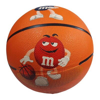Rare Mars M&Ms Basketball Orange Standard Size 7 Sports Game