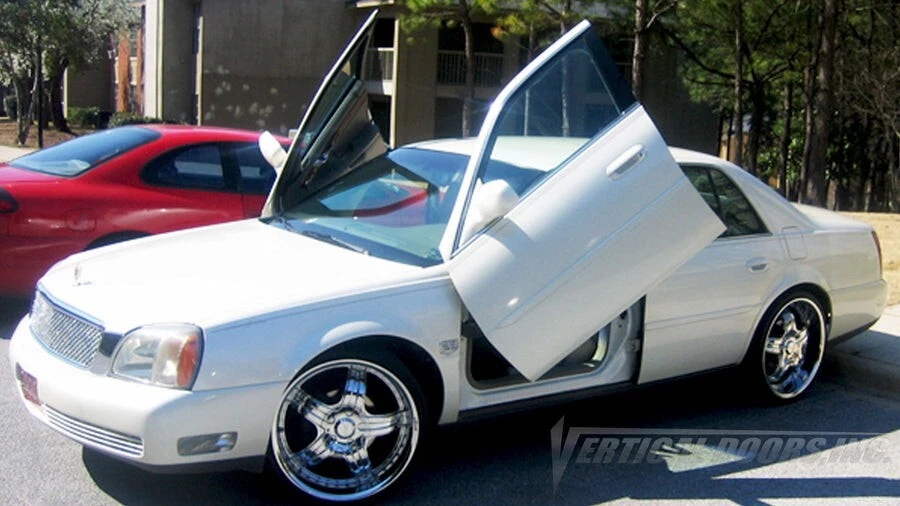 凯迪拉克 DeVille 2000 - 2005 年垂直“兰博”门套件 - 螺栓,美国制造 — 第 3/3 张图片