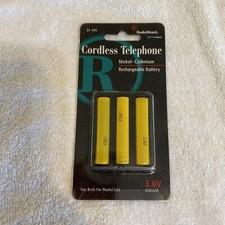 Radio Shack Cordless Telephone Nickel Cadium 3.6v 600mah Recharge Battery 23-295