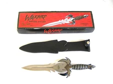 Signed Gil Hibben Warbird Fantasy Knife w/Sheath and Box UC850
