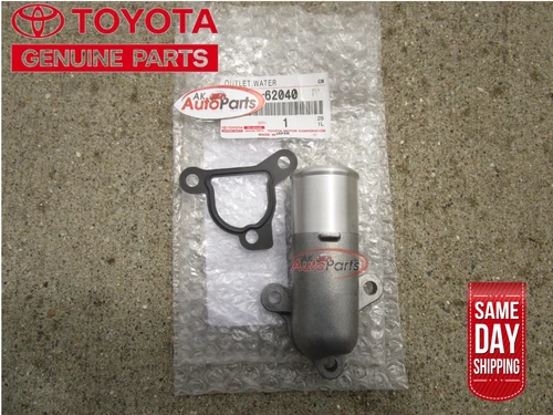 95 - 00 TOYOTA TACOMA 3.4L V6 ENGINE COOLANT THERMOSTAT HOUSING OEM NEW