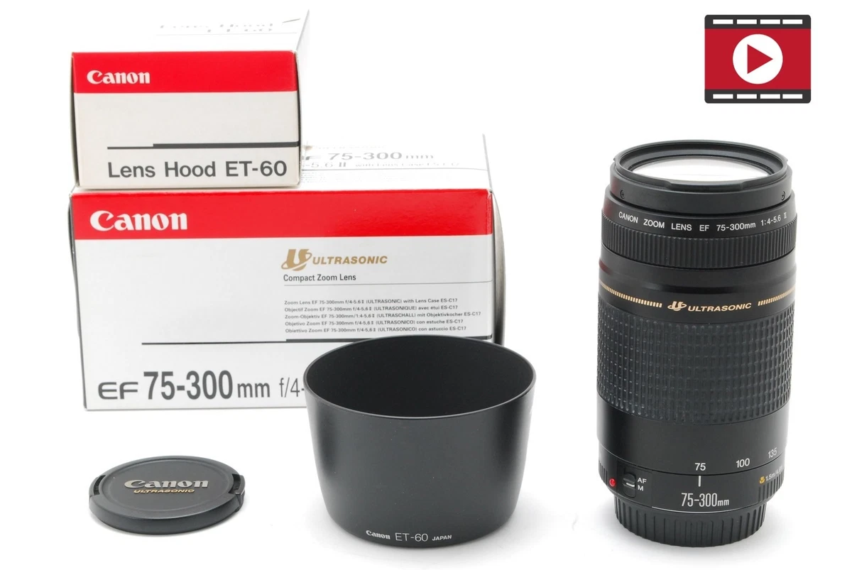 Canon EF 75-300mm Camera Lenses for sale | eBay