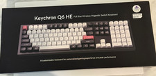 Keychron Q6 HE Wireless Full Size Magnetic Switch Keyboard-Nebula SW -NEW IN BOX