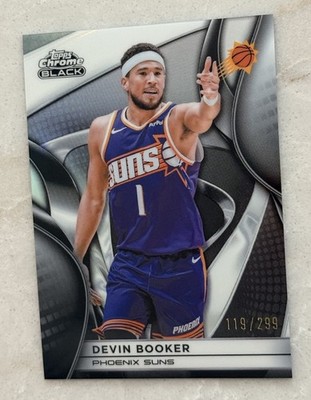 2025-26 Topps Chrome Black - Devin Booker #77 Refractor /299