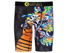 NWT ETHIKA PAINTED TIGER BOXER BRIEF XL X-LARGE 36-38 Paisley