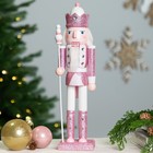 Northlight Jeweled and Glittered Nutcracker King Christmas Figure - 15" - Pink