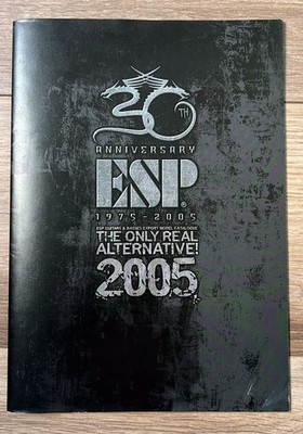 ESP 30th Anniversary Guitars & Basses Export Model Catalogue 2005