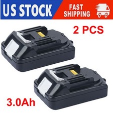 2 PACK 3.0Ah 18V Lithium-Ion Battery For Makita BL1850 BL1840 BL1830 BL1860