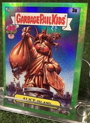 Alice Island Booger Green 2025 Garbage Pail Kids 40th Anniversary #3a