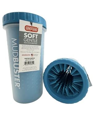 Dexas NEW Large Mudbuster Portable Dog Paw Mud Dirt Washer Muddy Feet Cleaner