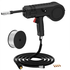 10ft Wire Drawing Spool Gun for HIM200/AIM145 MIG Welders Equipped with 1lb Wire