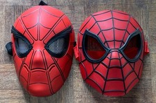 2016 2010 Hasbro Marvel Spiderman Masks, Moving Eyebrows , Costume, Cosplay