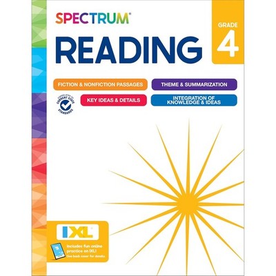 Spectrum Reading Workbook, Grade 4 Paperback by Spectrum