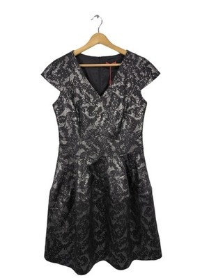 HUGO BOSS Cocktailkleid Damen Kleid Gr. DE 40 hellgrau Elegant