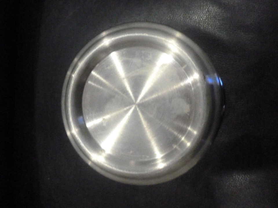 seau à champagne Laurent Perrier metal chrome et cuir - Ice bucket - Photo 3/4