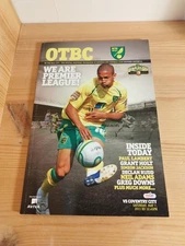 Norwich City v Coventry 7th May 2011 Championship Programme