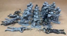 LOT 25 Vintage 1960s AIRFIX Russian Army Soviet Infantry WW2 Plastic Toy Soldier