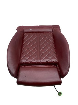 2016-2018 Audi S6 C7 Front Right Lower Seat Cushion | Arras Red Xu *WEAR+STAIN*