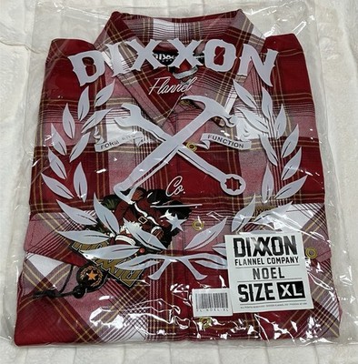 New DIXXON The Noel Flannel Mens XL BNIB