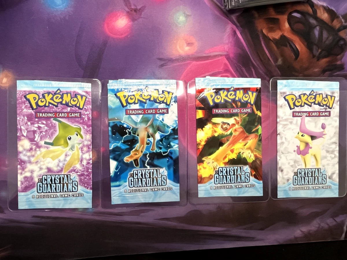 Pokémon English EX Crystal Guardians Sealed Booster Packs for sale