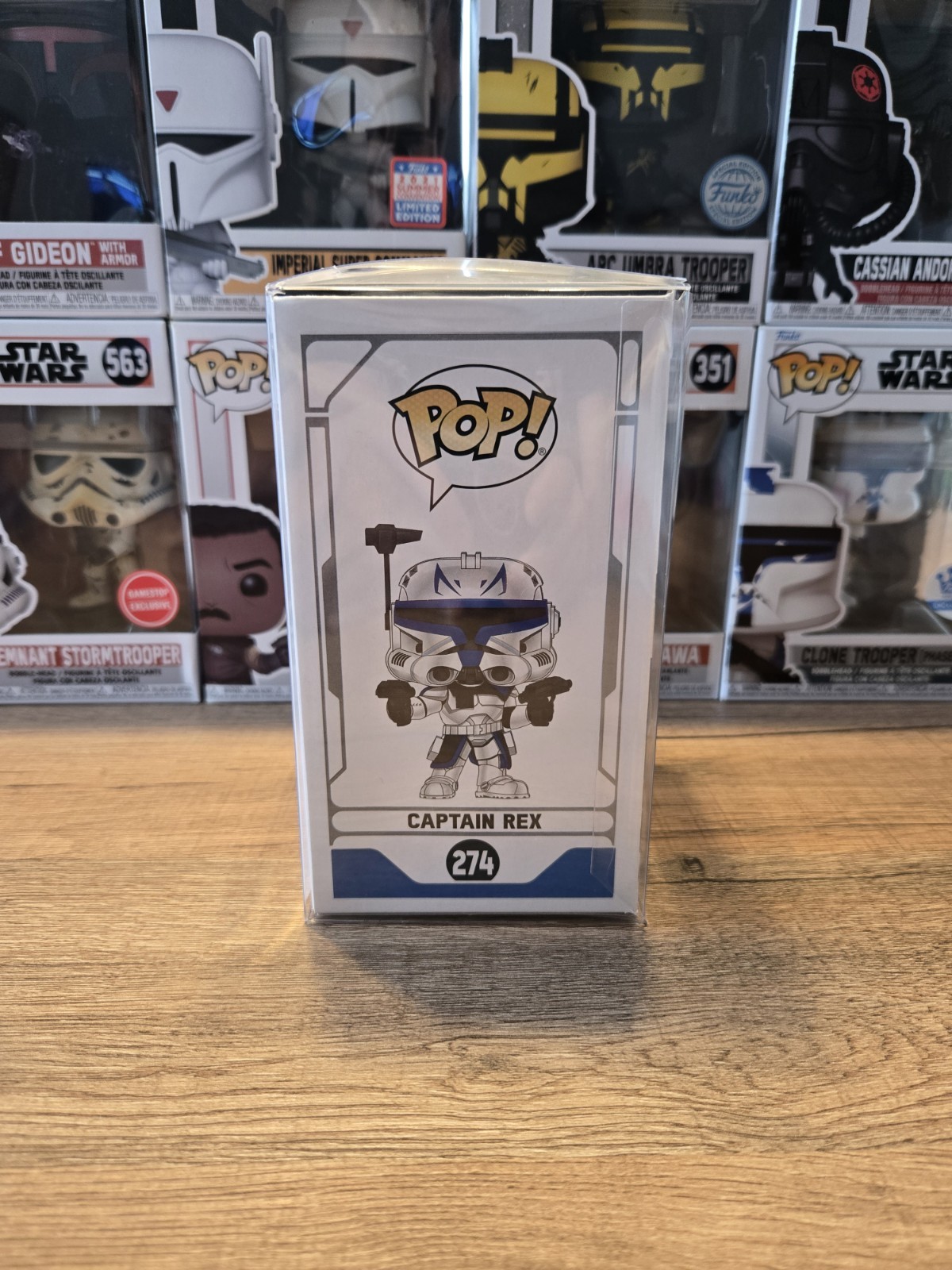 Pop Captain Rex 274 Star Wars figurine collection figurines vinyle