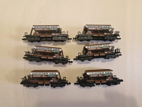Minitrix 3294 Schüttgutwagen Weiacher-Kies, Spur N | Condition: Gebraucht
