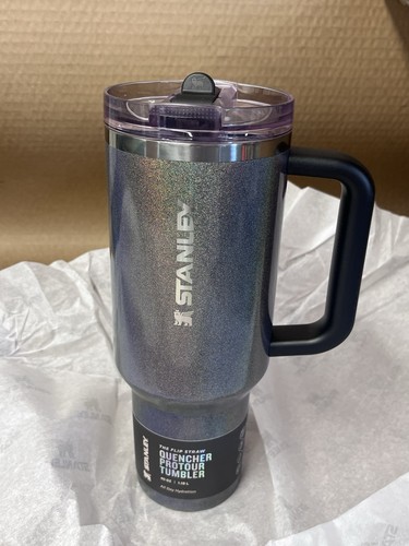 Midnight Glitz Stanley protour 40 oz leak proof tumbler brand new IN HAND