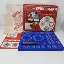Vintage 1967 Kenner's 401 Spirograph Complete Set Used, In Great Condition