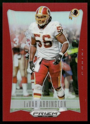 LaVar Arrington - 2024 Panini Prizm Deca Football - Numbered /199 - Red Prizm
