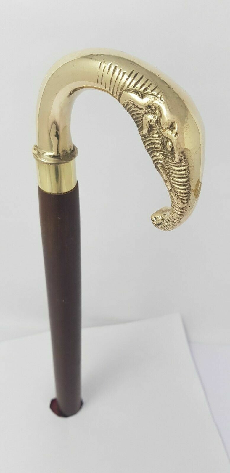 Handmade Solid Brass Elephant Head Handle Victori… - image 4