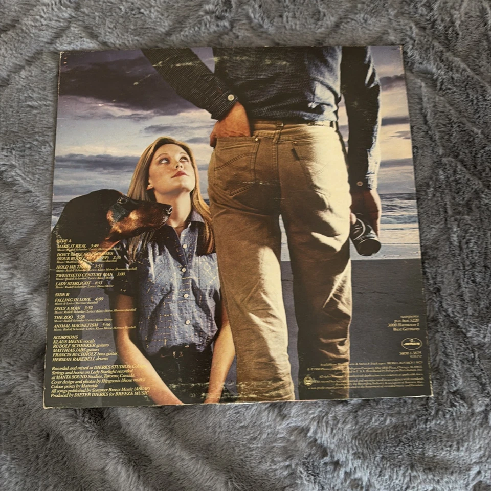 Scorpions Animal Magnetism 1980 LP Vinyl Record Mercury Foto 2 de 4