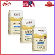 100% Organic Einkorn All-Purpose Flour, 2 lb. Bag, 3 Count