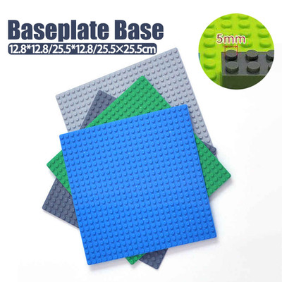 Baseplate Base Building Blocks Compatible with Major Brands 16 Colors