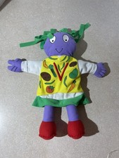 The Letter People Ms V Vegetable Vest Plush Puppet Abrams Learning
