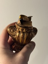 Vintage Evans Copper Urn Table Lighter Sparks