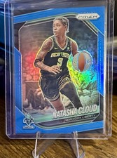 2025 Panini WNBA Prizm Natasha Cloud Carolina Blue /125 #56 New York Liberty