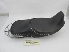 Corbin Harley Davidson 1996-03 Dyna FXD Leather Studded Seat with Grab Bar