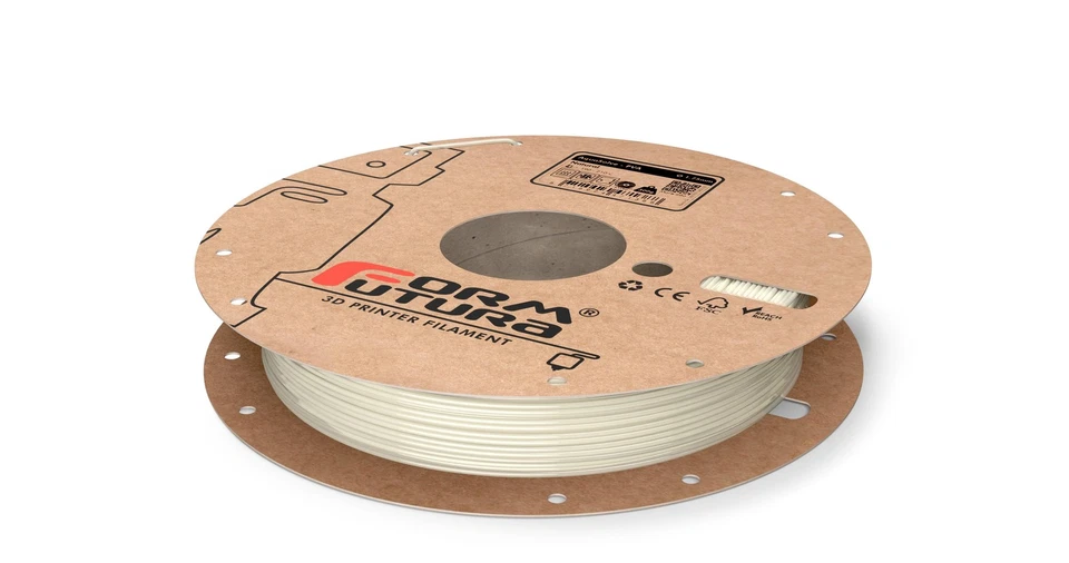 Formfutura 1.75mm AquaSolve - PVA - Natural - 3D Printer Filament. Huge Saving