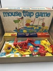 MTB- Vintage 1963 Mouse Trap Board Game by Ideal in Original Box W/ Accessories