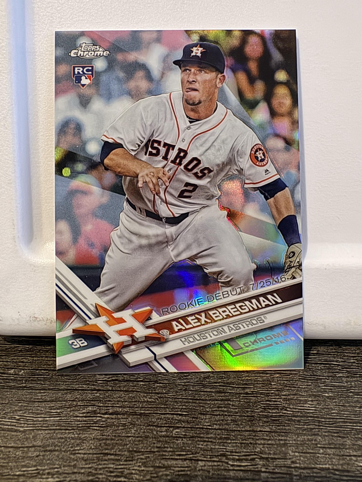 2017 Topps Chrome Update #HMT60 Alex Bregman Refractor #/250