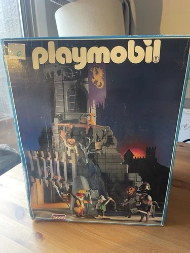 Vintage Playmobil Baron's Battle Tower Castle