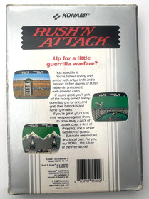 NES Nintendo RUSH 'N ATTACK Complete CIB Clean &Tested ***FAST FREE SHIPPING***
